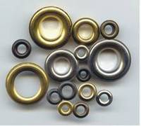 Self piercing eyelets F100-sp7 silver 200 pack