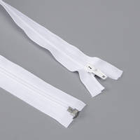 10 coil - open ended zip 150cm- white