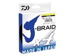 Daiwa J Braid x4 Yellow