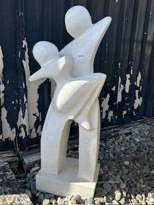 Tango Couple Statue (White)