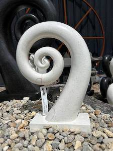 Koru Statue (Med-White)