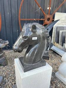 Horse Head Statue