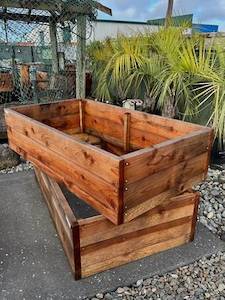 Landscaping supply: Redwood Garden Box 2.1 x 1.15 x .5