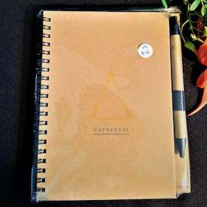 Cardboard Cathedral Notebook & Pen