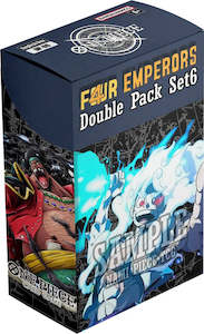 PRE ORDER - One Piece Card Game: Double Pack Display – Emperors in the New World [DP-06]]