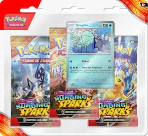 POKÉMON TCG - Surging Sparks Three Booster Blister