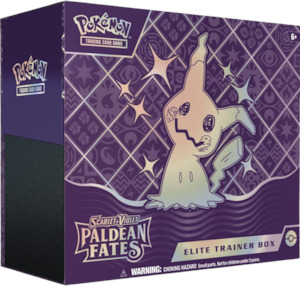 POKÉMON TCG Scarlet & Violet 4.5 Paldean Fates Elite Trainer Box