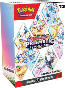 PRE ORDER - POKÉMON TCG Scarlet & Violet 8.5 Prismatic Evolutions Booster Bundle