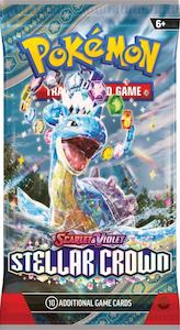 POKÉMON TCG Scarlet & Violet 7 Stellar Crown Booster Pack