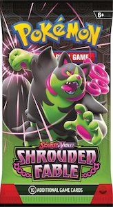 Toy: POKÉMON TCG Scarlet & Violet - Shrouded Fable Booster Pack