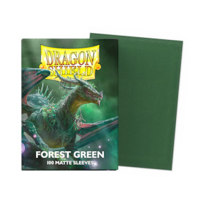 Sleeves - Dragon Shield - Forest Green - Matte Sleeves