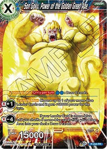 P-250  - Son Goku, Power of the Golden Great Ape