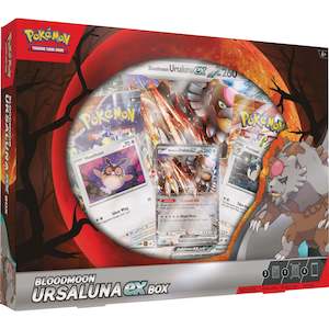 Toy: POKÉMON TCG Bloodmoon Ursaluna ex Box