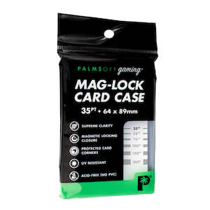 Palms Off Gaming Mag-Lock Card Case 35pt