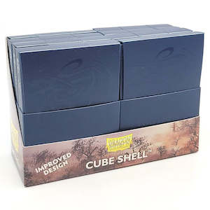 Dragon Shield - Cube Shell Card Deck Box, Midnight Blue - 8 Piece