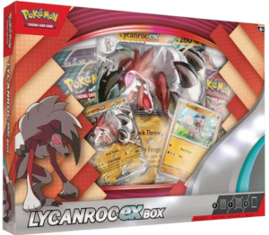 POKÉMON TCG Lycanroc ex Box