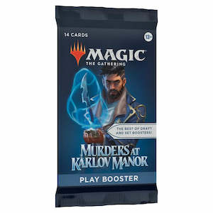 Game: MTG Play Booster Pack - Murders at Karlov Manor