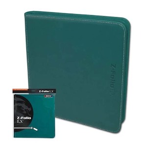 BCW Z-Folio LX 12-Pocket - Teal