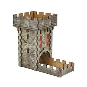 Q Workshop - Colour Medieval Dice Tower