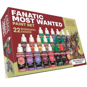 The Army Painter: Warpaints Fanatic Most Wanted Paint Set