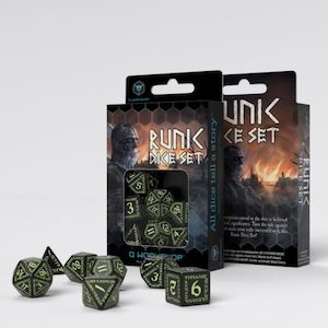 Q Workshop - Runic RPG Dice Set