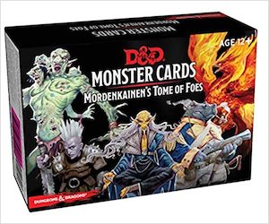 Dungeons and Dragons- Monster Cards: Mordenkainen's Tome of Foes