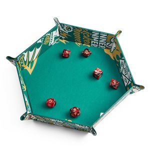 Game: LPG Hex Foldable Dice Tray 8" Artist Series - Cara