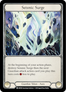 Seismic Surge [CRU044] (Crucible of War)  1st Edition Rainbow Foil