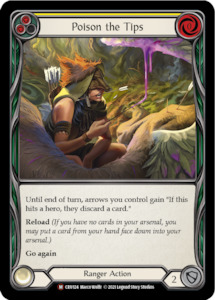 Poison the Tips [U-CRU124-RF] (Crucible of War Unlimited)  Unlimited Rainbow Foil