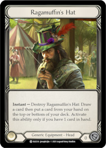 Ragamuffin's Hat [ELE233] (Tales of Aria) 1st Edition Cold Foil