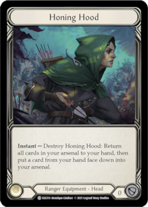 Honing Hood [ELE214] (Tales of Aria)  1st Edition Cold Foil