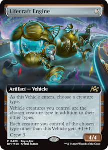 Lifecraft Engine (Extended Art) (Buy-A-Box) [Aetherdrift Promos]