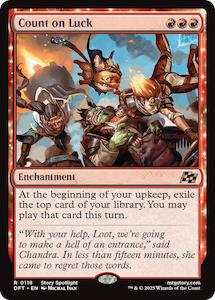 Count on Luck [Aetherdrift Promos]