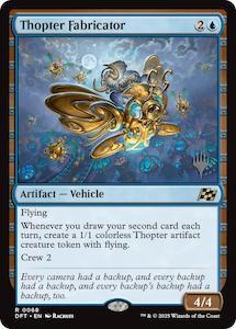 Thopter Fabricator [Aetherdrift Promos]