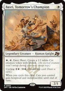 Basri, Tomorrow's Champion [Aetherdrift Promos]