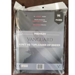 Vanguard - TOPLOADER Zip Binder (4-pocket)