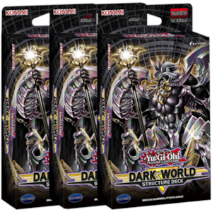 YGO Structure Deck - 3x Dark World (1st edition)