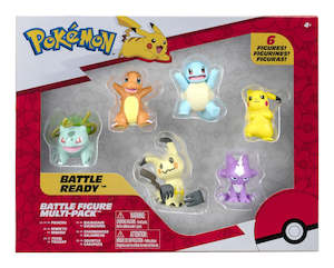 Game: Pokemon Battle Figure Multipack (6 Figures)