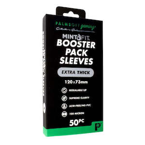 Palms Off - Booster Pack Mint-Fit Sleeves (Extra Thick)