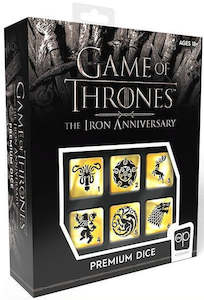 Game of Thrones: The Iron Anniversary Premium Dice Set