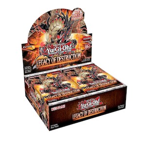 Game: YGO Booster Box - Legacy of Destruction (1st Edition)