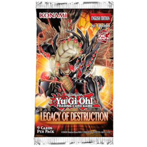 YGO Booster Pack - Legacy of Destruction (1st Edition)