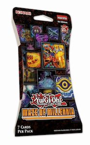 YGO Blister Pack - Maze of Millennia (1st Edition)