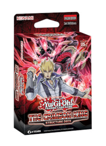 YGO Structure Deck - The Crimson King (1st edition)