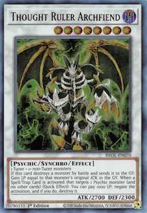 Thought Ruler Archfiend [BROL-EN070] Ultra Rare