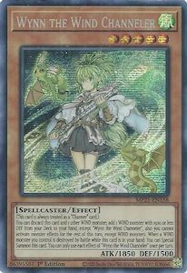 Wynn the Wind Channeler [MP21-EN158] Prismatic Secret Rare