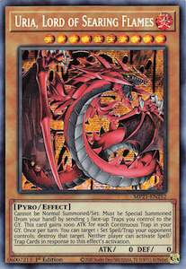 Game: Uria, Lord of Searing Flames [MP21-EN252] Prismatic Secret Rare