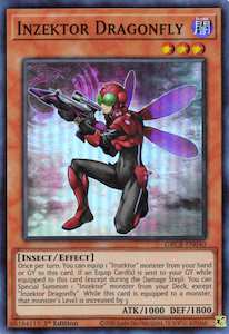 Game: Inzektor Dragonfly [GRCR-EN040] Super Rare