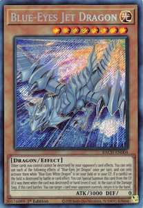 Game: Blue-Eyes Jet Dragon [BACH-EN004] Secret Rare