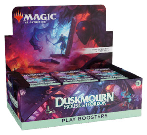 Game: MTG Play Booster Box - Duskmourn: House of Horror